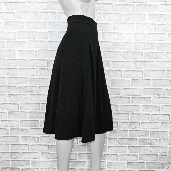 Laura Byrnes California Pinup Pleated Box Skirt in Black size Small - Picture 3 of 12